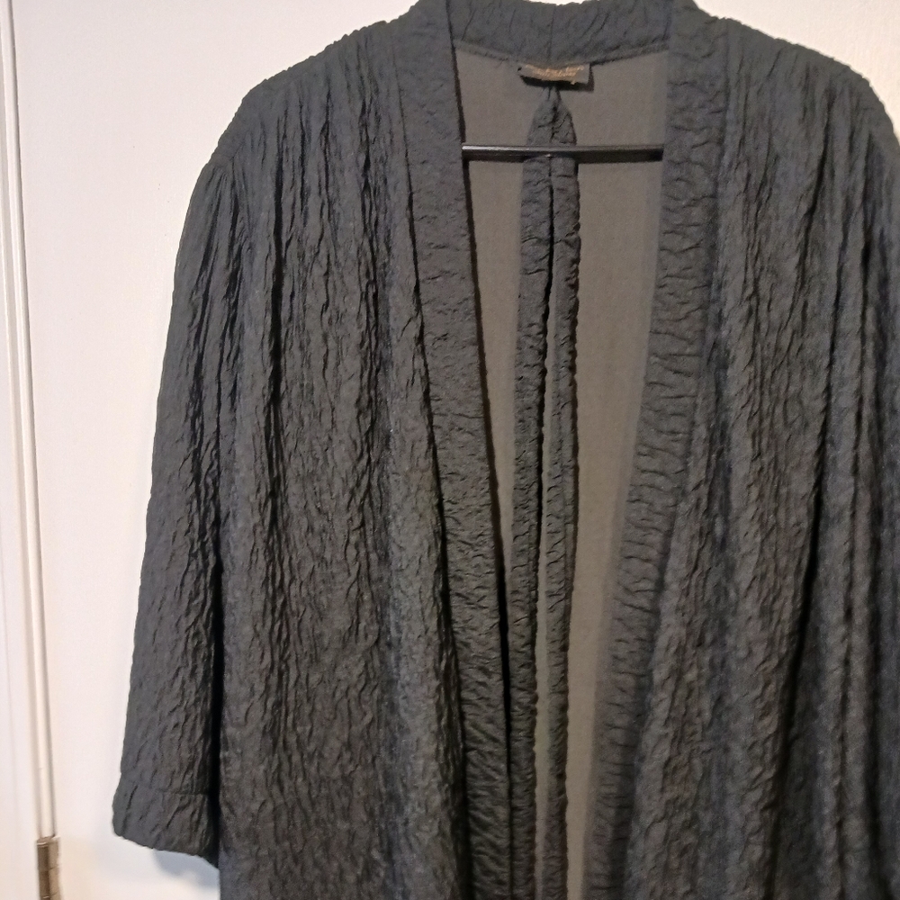 Robby len (vintage) black swimsuit  cover up